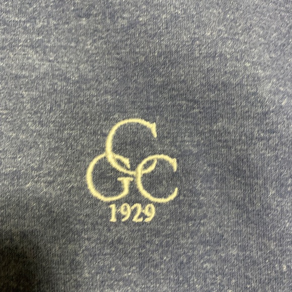 HOLDERNESS & BOURNE Men Golf Tailored Fit Quarter Zip Cotton Blend Vest Blue XL - Picture 4 of 13